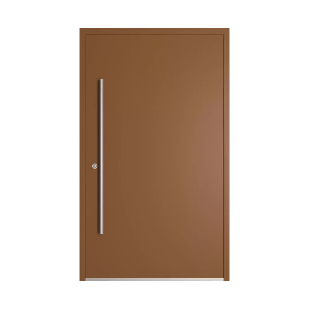 RAL 8003 Lehmbraun hausturen modelle dindecor sk06-corten  