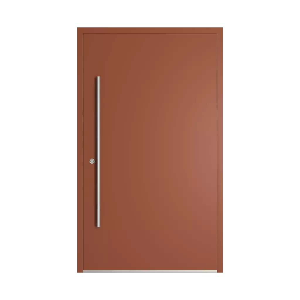 RAL 8004 Kupferbraun hausturen modelle dindecor sk06-corten  