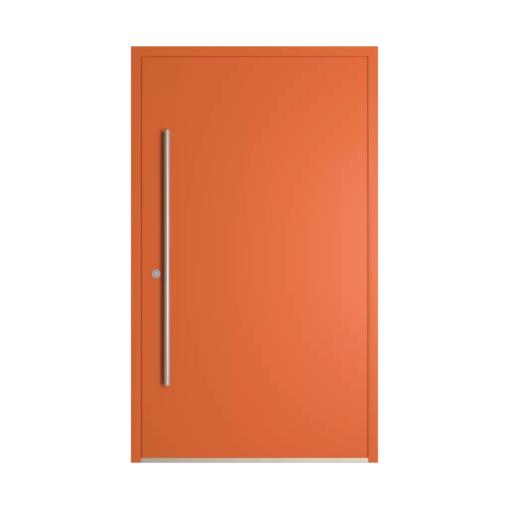 RAL 2010 Signalorange hausturen modelle dindecor 6025-pvc  