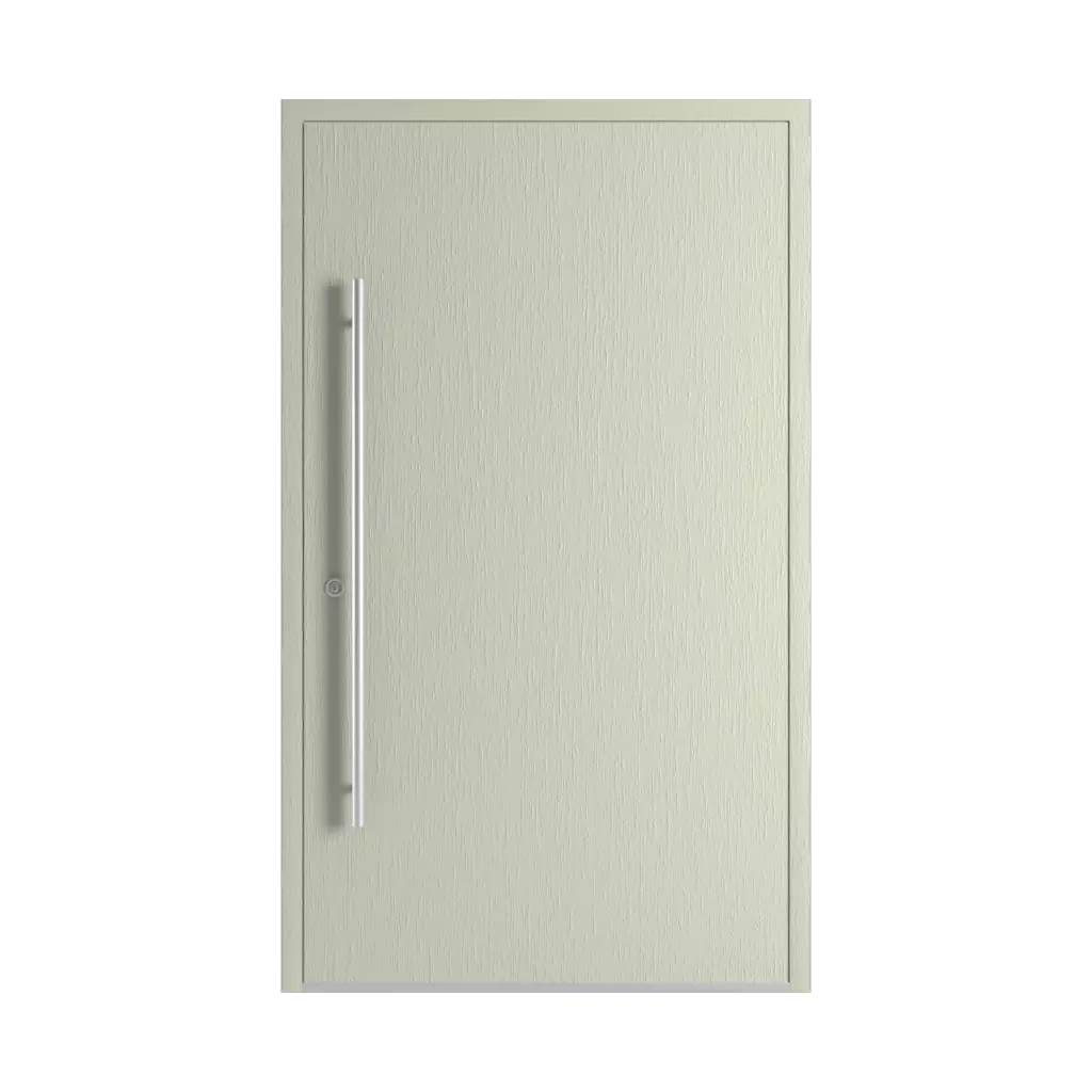 Graubeige hausturen modelle dindecor 6034-pvc  