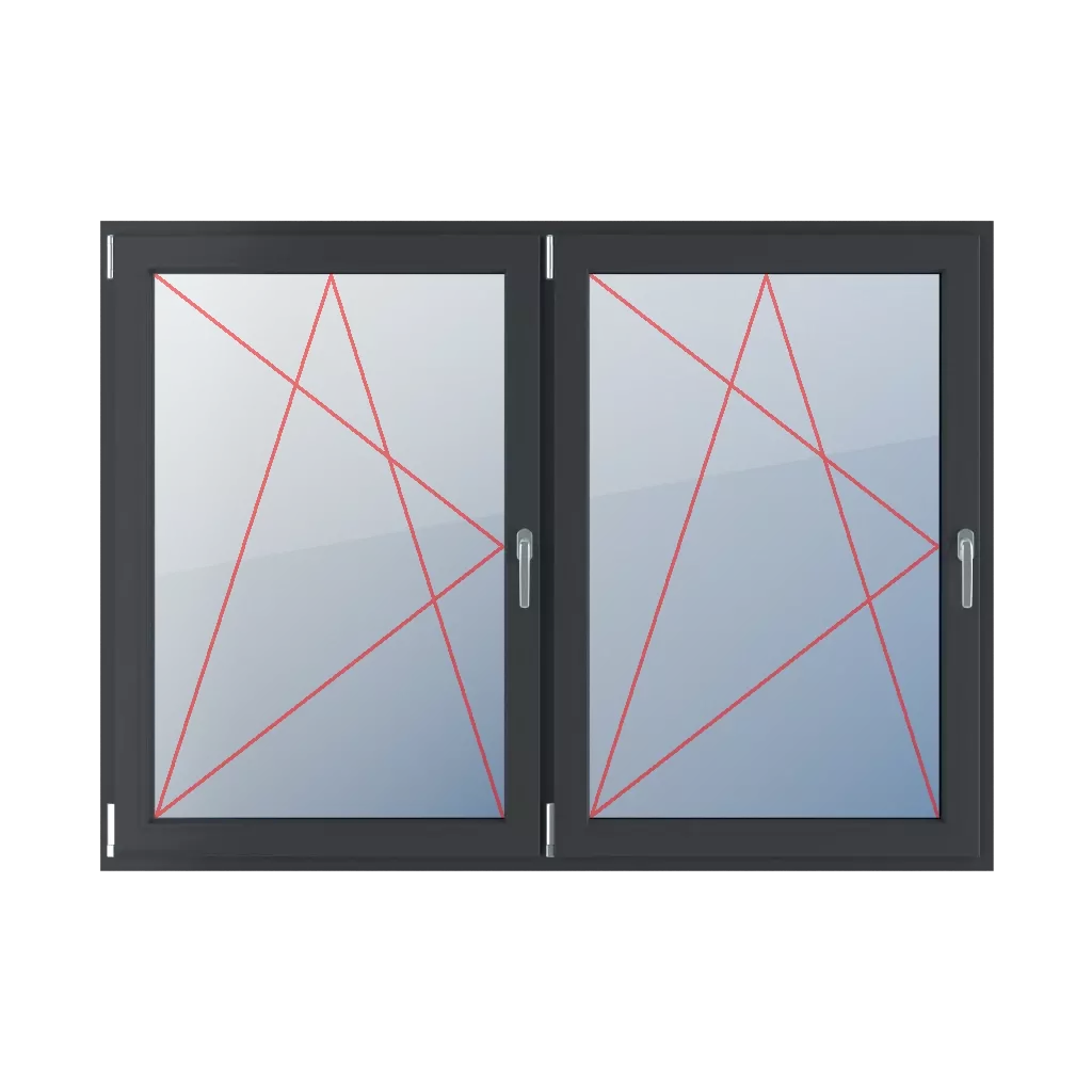 Kippen und nach links drehen fenster fenstertypen zweifluegelige-tueren symmetrische-horizontale-teilung-50-50  