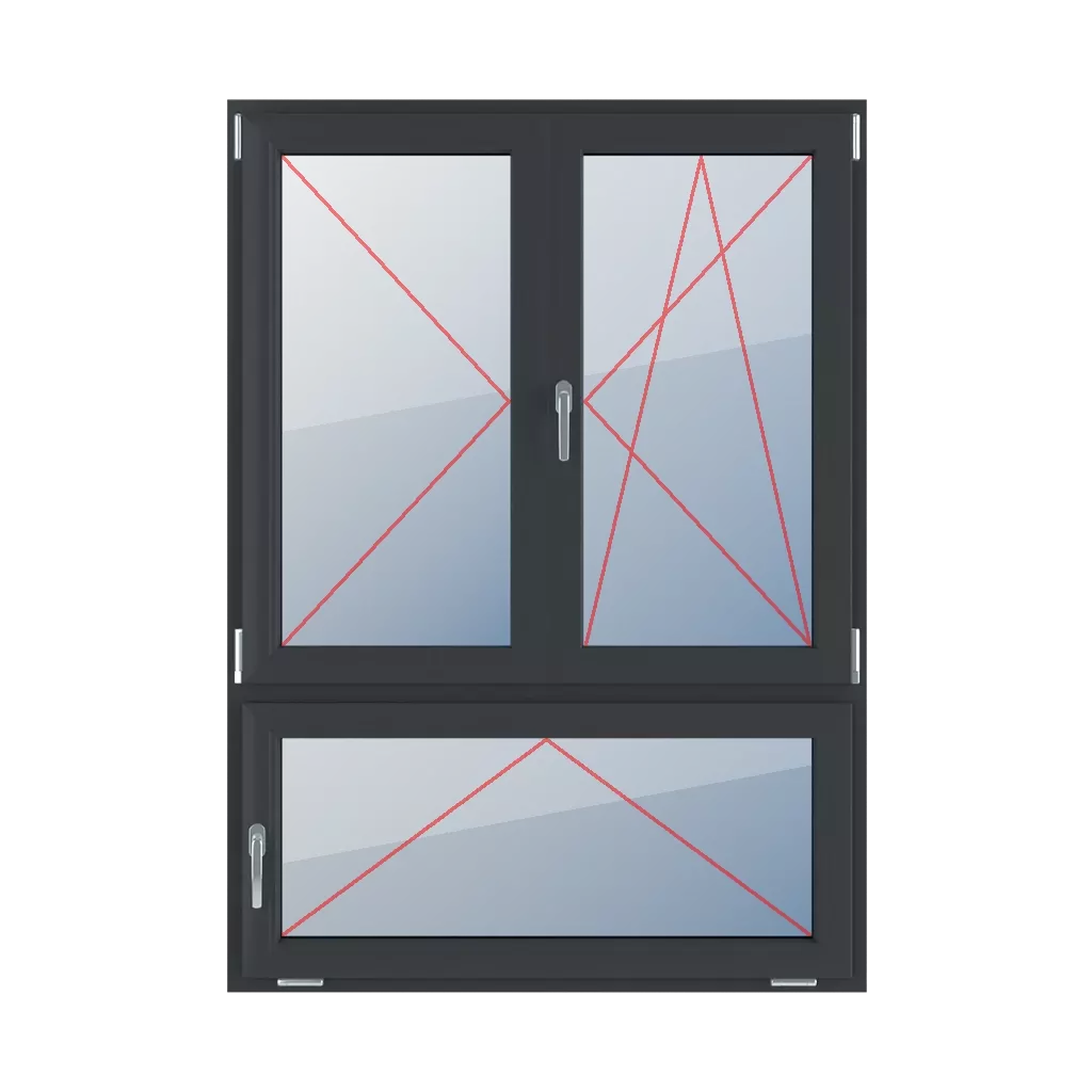 Nach links drehen, beweglicher Pfosten, nach rechts drehen-kippen, links mit einem Griff kippen fenster fenstertypen dreifluegelige-fenster asymmetrische-vertikale-teilung-70-30-mit-beweglichem-pfosten nach-links-drehen-beweglicher-pfosten-nach-rechts-drehen-kippen-links-mit-einem-griff-kippen 