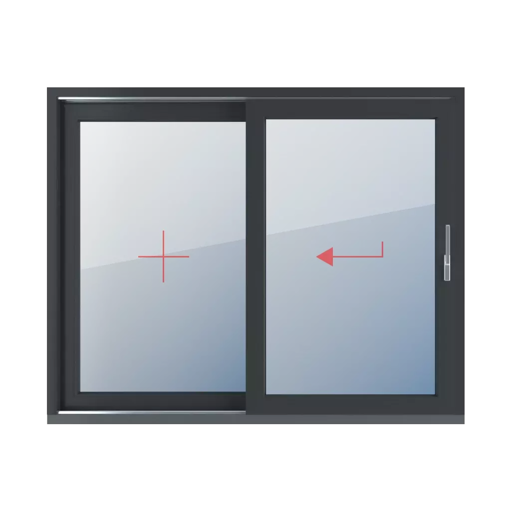 Festverglasung, links verschiebbar produkte hebe-schiebe-terrassenfenster-von-hst    