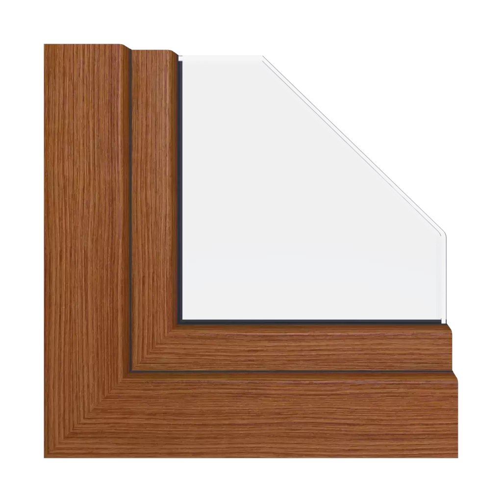 Schatten-Douglasie fenster fensterprofile veka softline-82-md