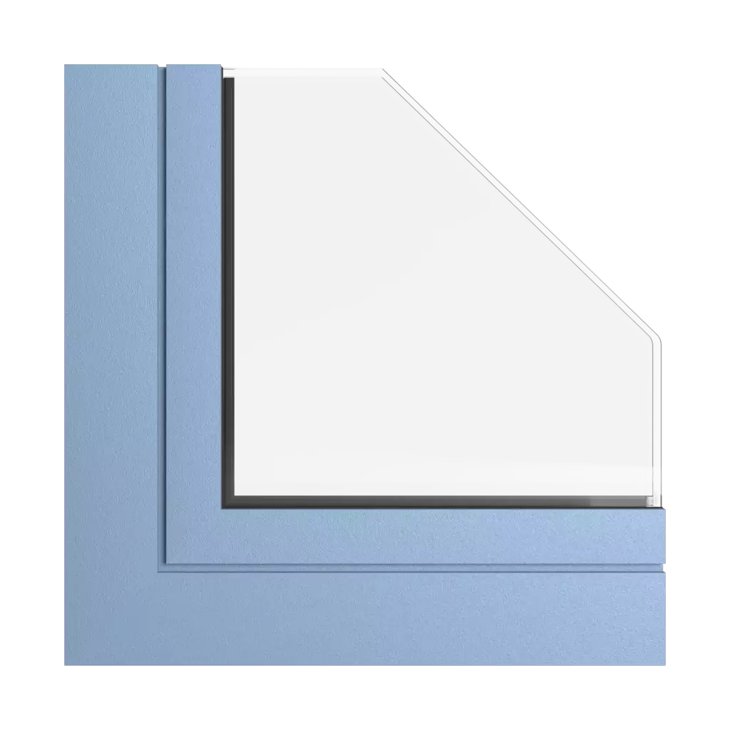 Himmelblau grau fenster fensterfarbe aliplast-farben