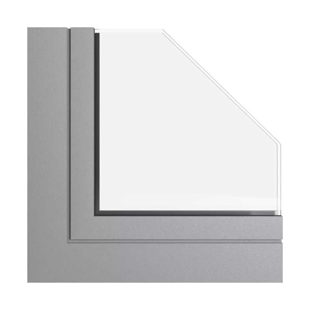 Stahlgrau fenster fensterprofile aliplast