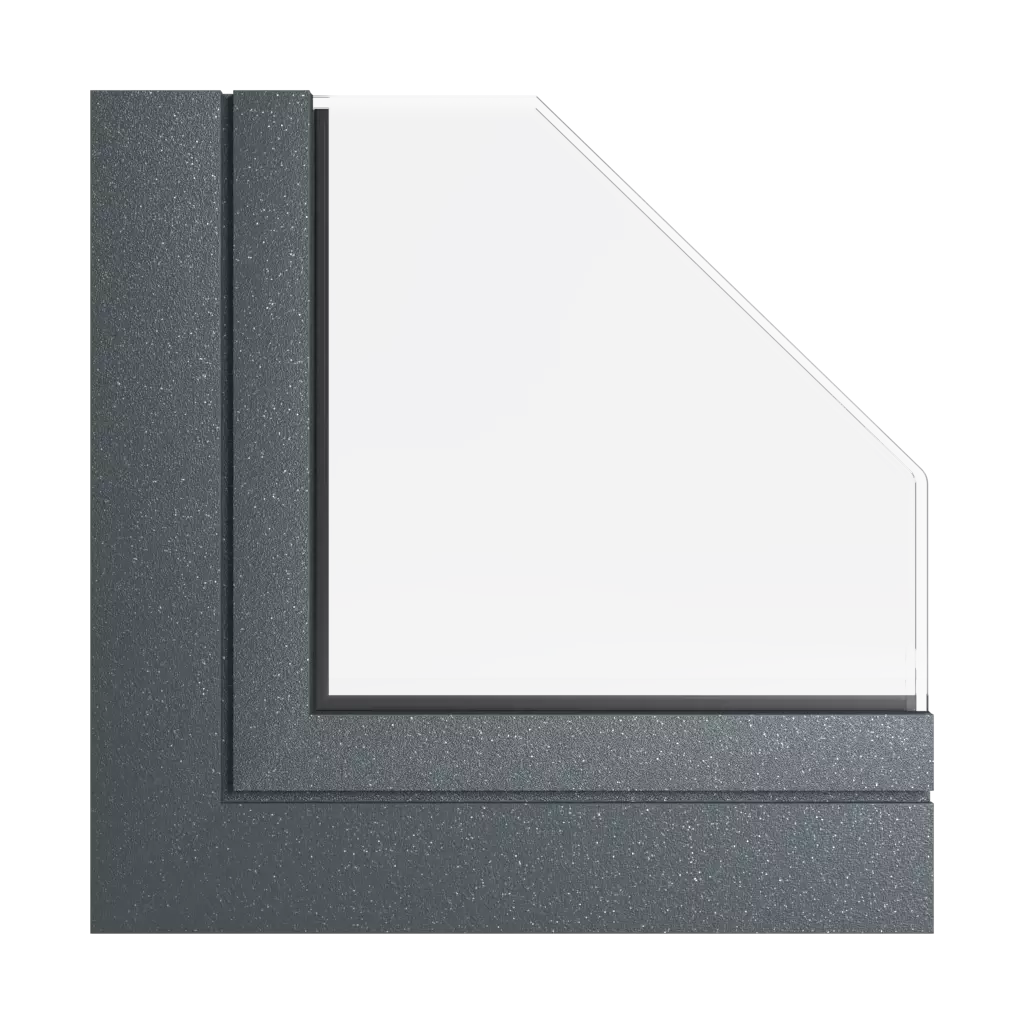 Anthrazitgrau metallic produkte aluminiumfenster    