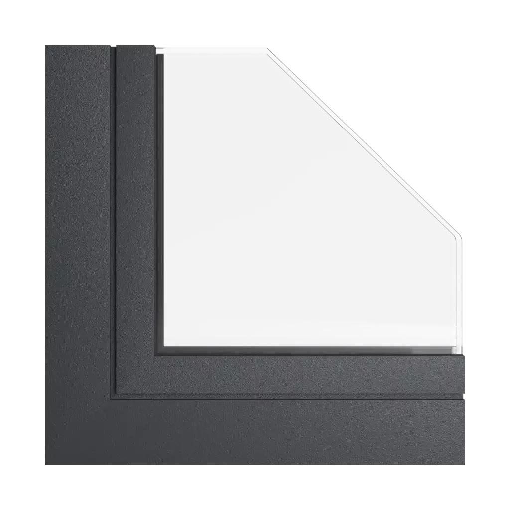 Grauschwarz produkte fensterpakete aluminium-standard-plus   