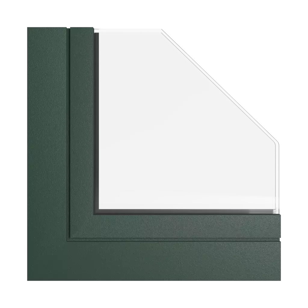 Tannengrün fenster fensterprofile aliplast