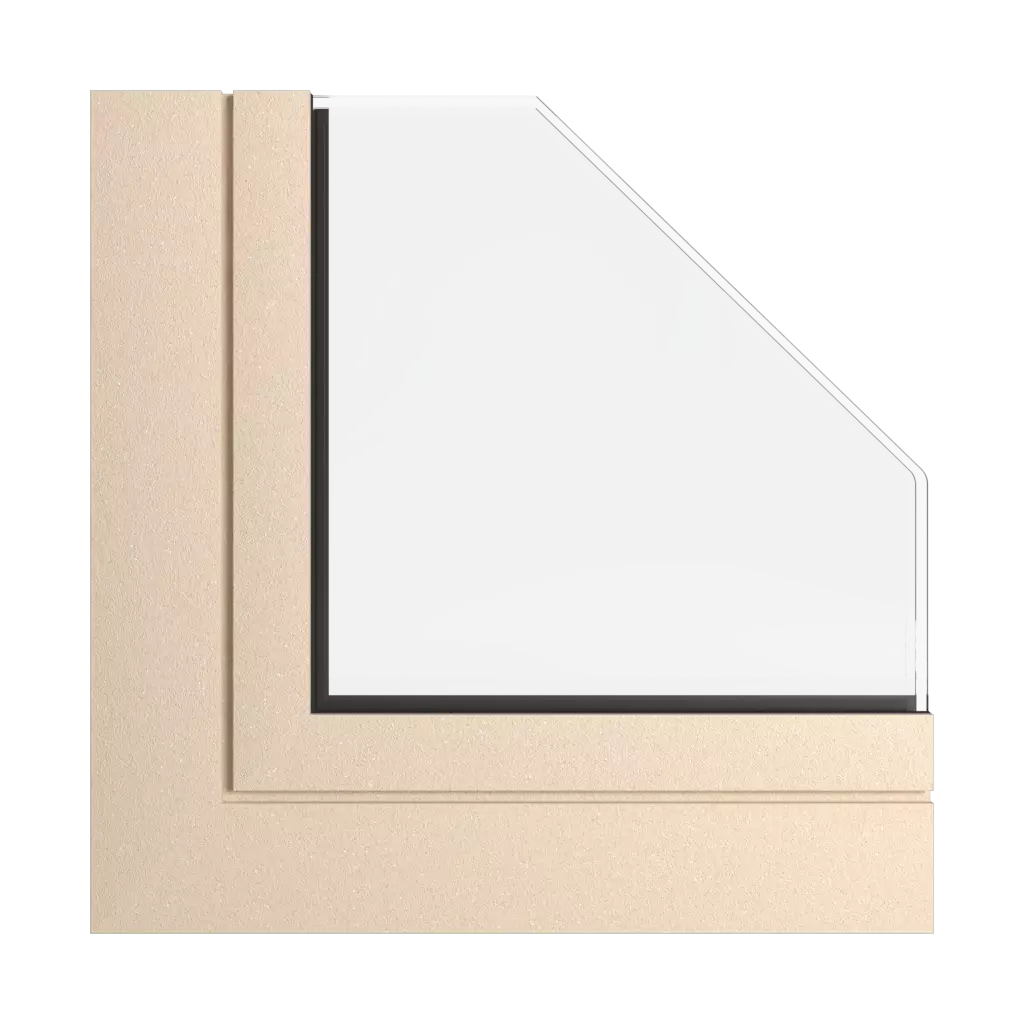 Cremebeiger Tiger fenster fensterfarbe aliplast-farben