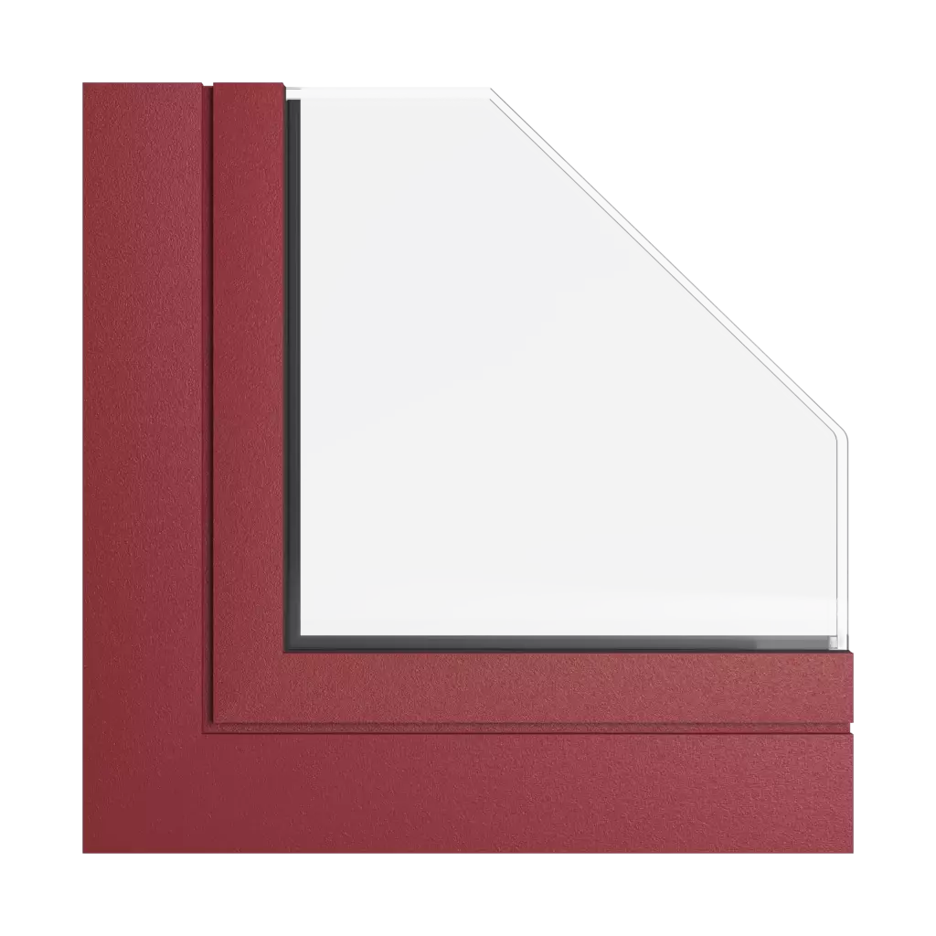 Lila roter Tiger fenster fensterprofile aliplast