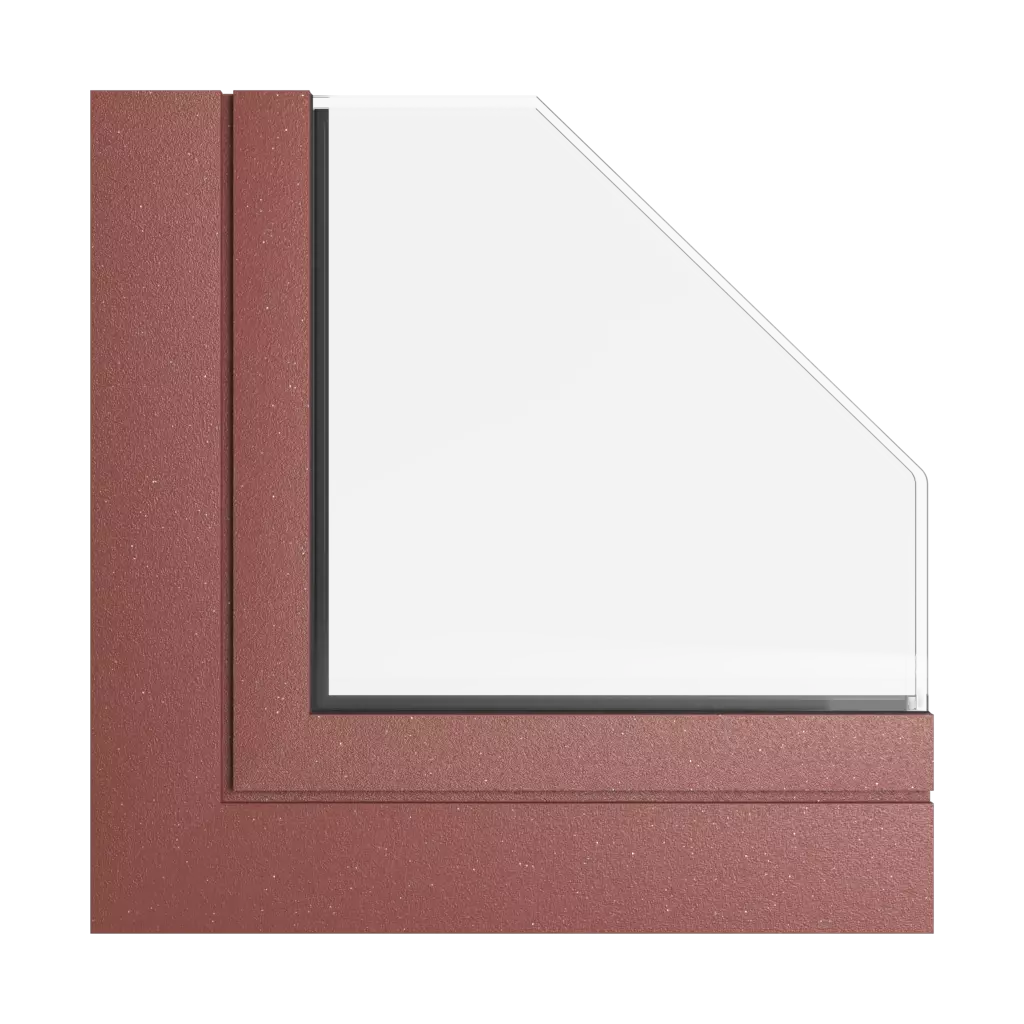 Roter Oxid tiger produkte aluminiumfenster    