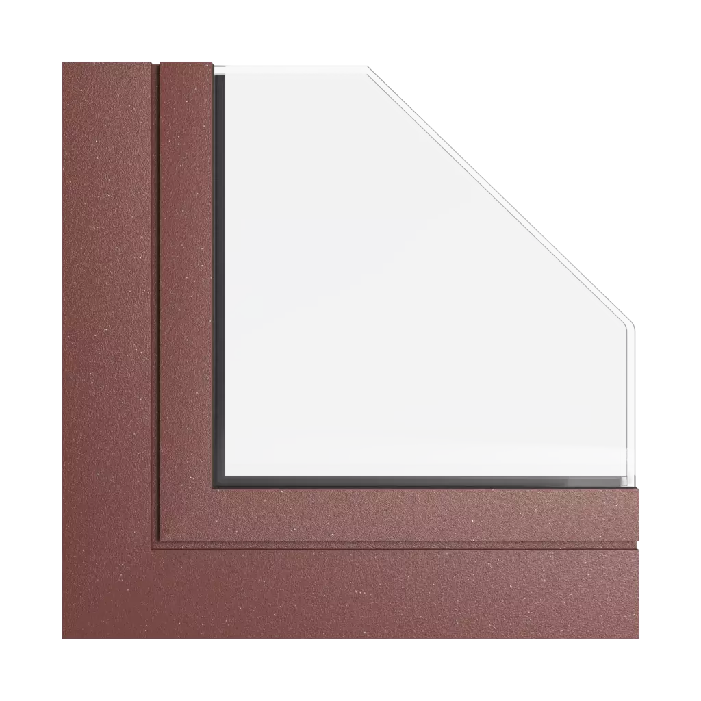 Rotbrauner Tiger fenster fensterfarbe aliplast-farben