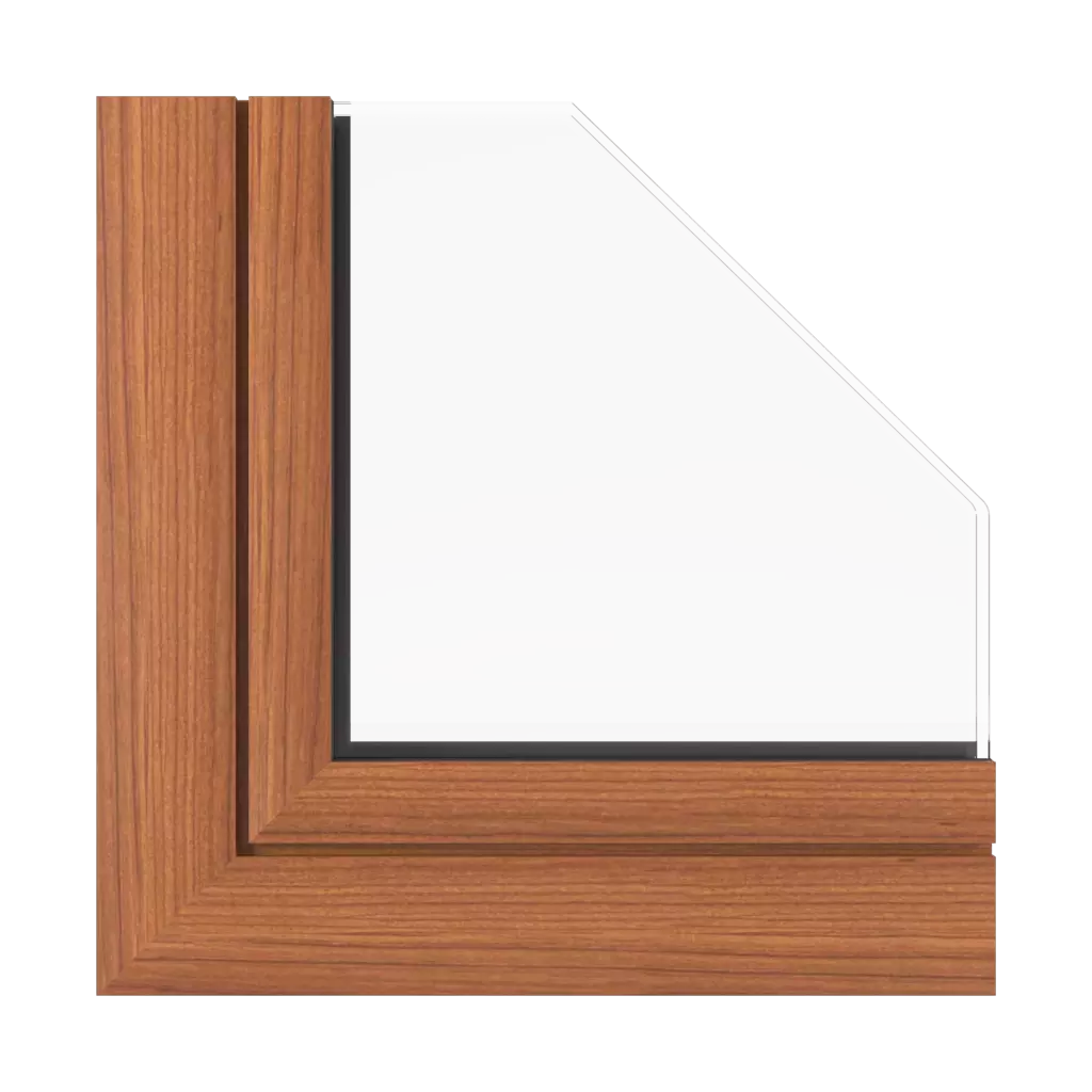 Schwarzwalder kirsche fenster fensterprofile aluprof mb-118ei