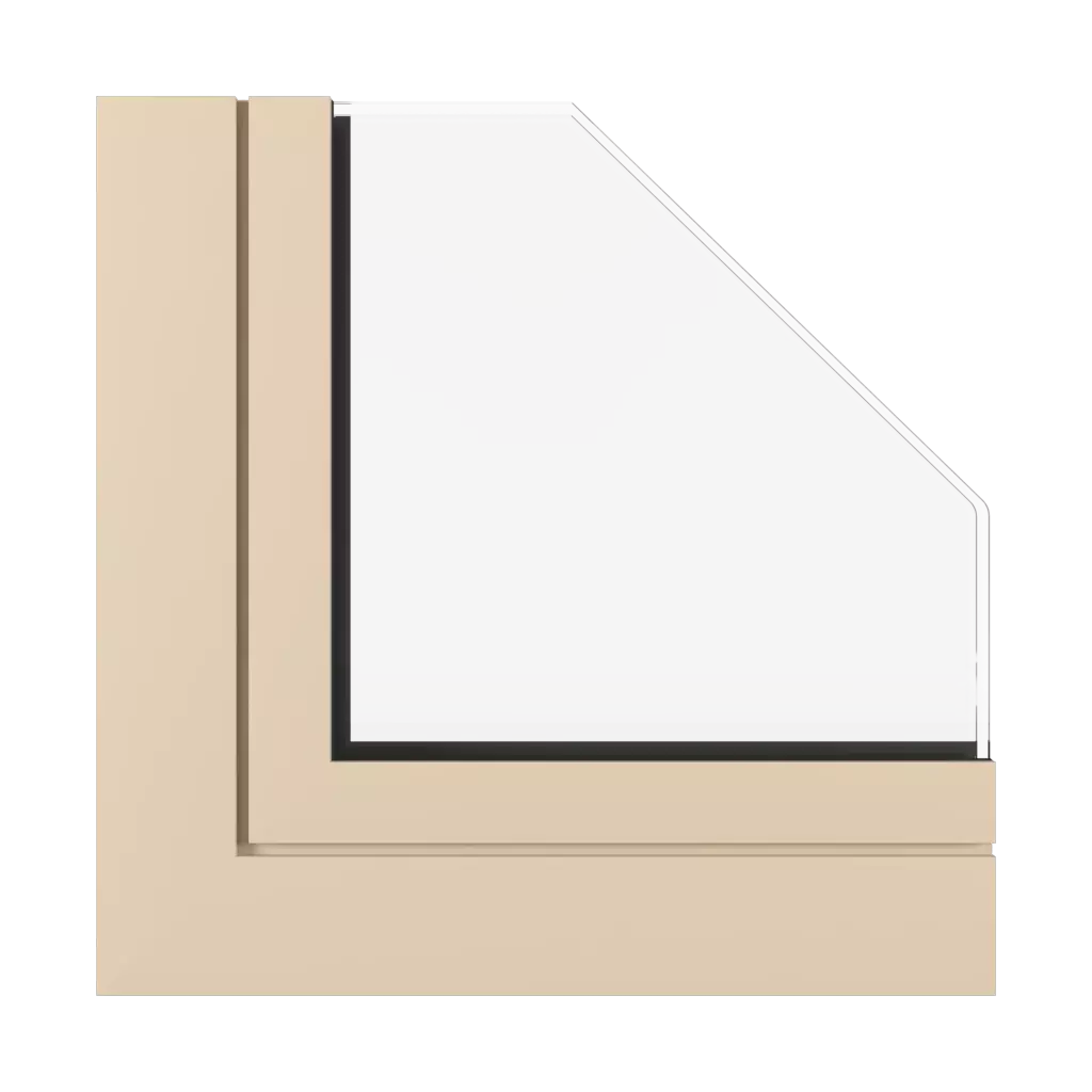 Beige SK fenster fensterprofile aluprof mb-78ei-sprossenlose-feuerfeste-waende