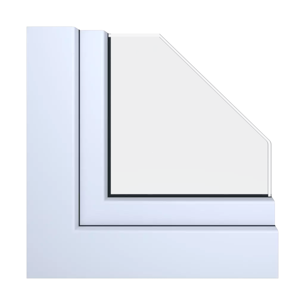 Weiss fenster fensterprofile schueco korona-si-82