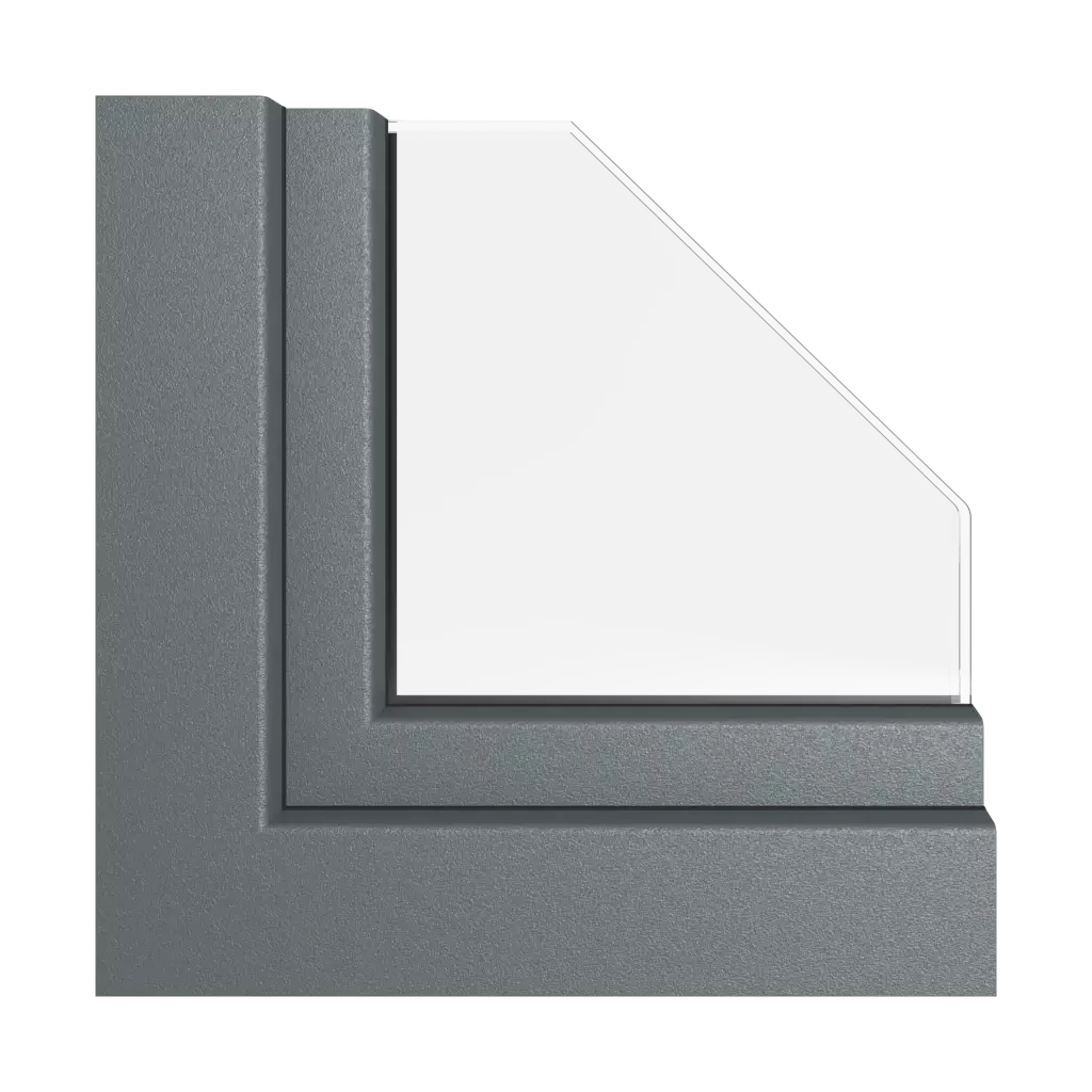 Anthrazitgraues Ultimat fenster fensterprofile koemmerling premidoor-76-hst