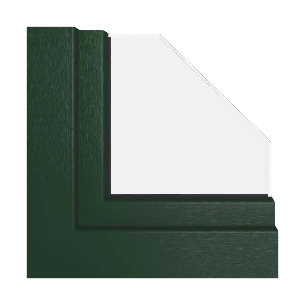 Grün RAL 6009 fenster fensterprofile gealan smoovio