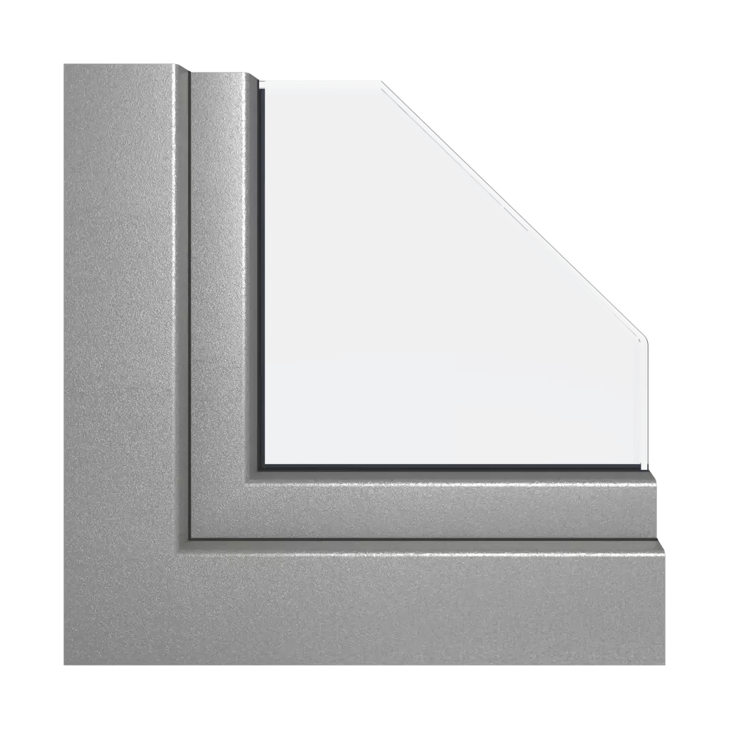 Silber ähnlich RAL 9007 Acrylfarbe fenster fensterprofile gealan hst-s-9000