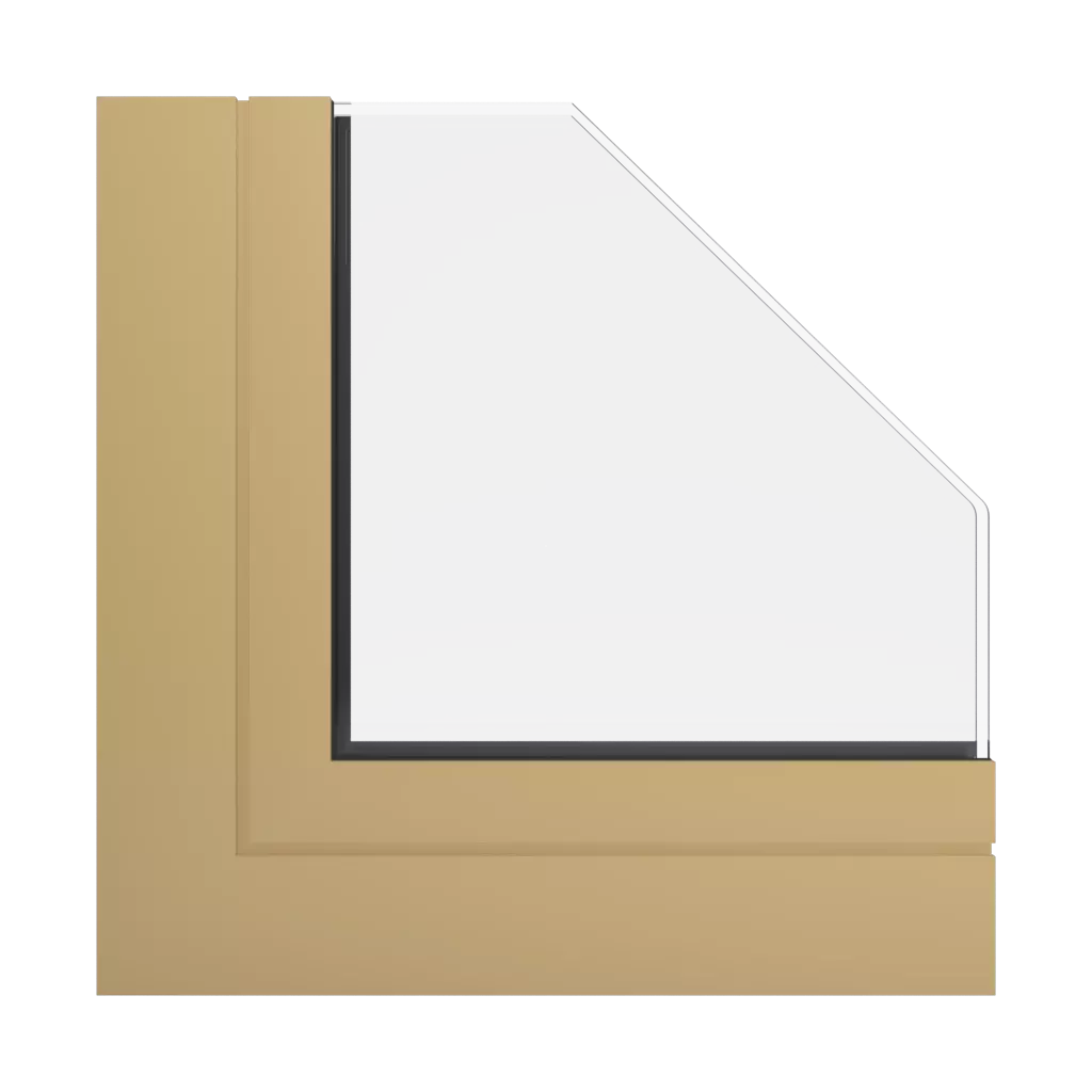 RAL 1002 Sandgelb produkte aluminiumfenster    