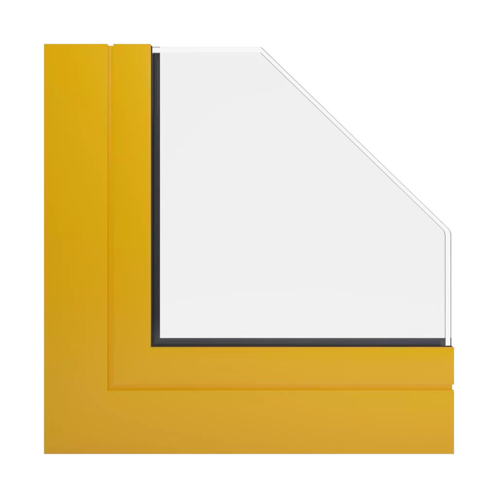 RAL 1003 Signalgelb produkte aluminiumfenster    