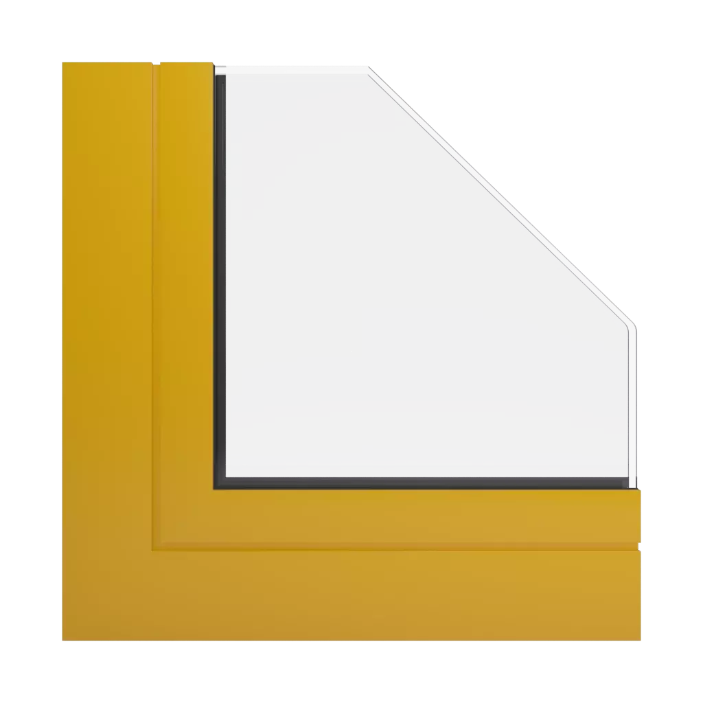 RAL 1004 Goldgelb fenster fensterfarbe aluprof-farben 