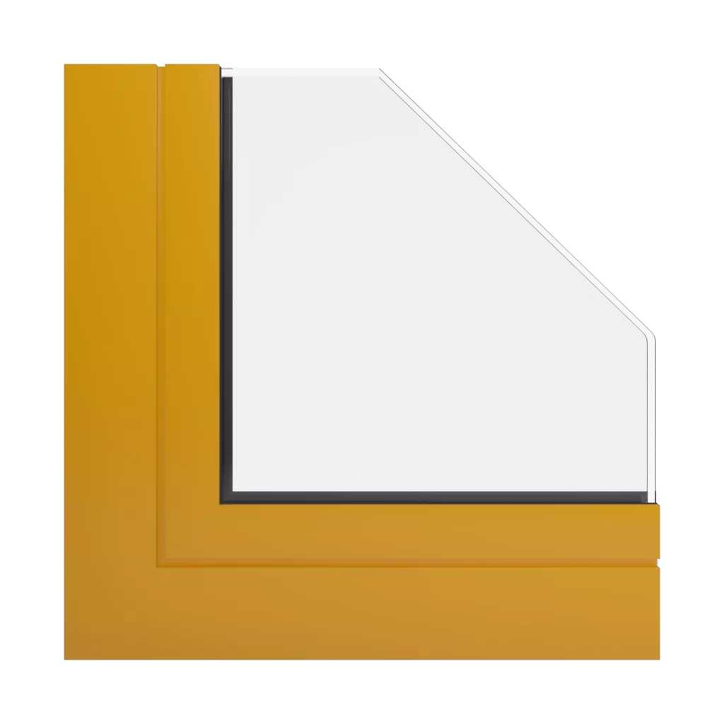 RAL 1006 Maisgelb fenster fensterprofile aluprof mb-60e-ei