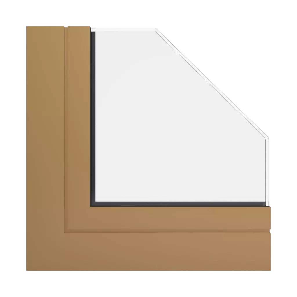 RAL 1011 Braunbeige fenster fensterprofile aluprof mb-86si