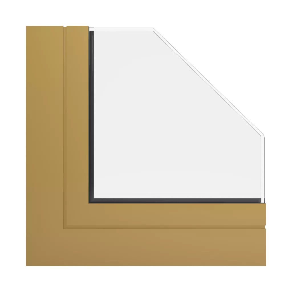 RAL 1024 Ockergelb fenster fensterfarbe farben cdm-aluminium-holz-kiefernfarben