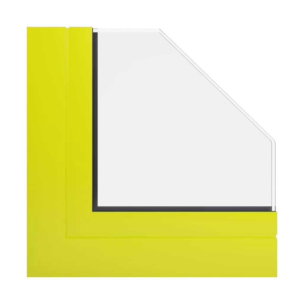 RAL 1026 Leuchtgelb fenster fensterfarbe ral-aluminium   