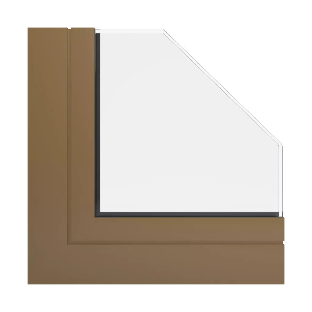 RAL 1036 Perlgold fenster fensterprofile ponzio pe96