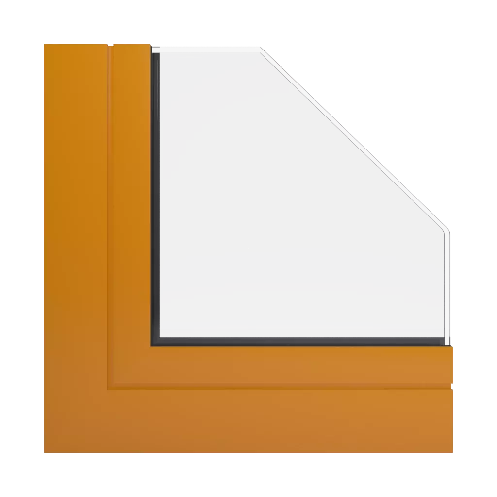 RAL 2000 Gelborange fenster fensterprofile ponzio pe96