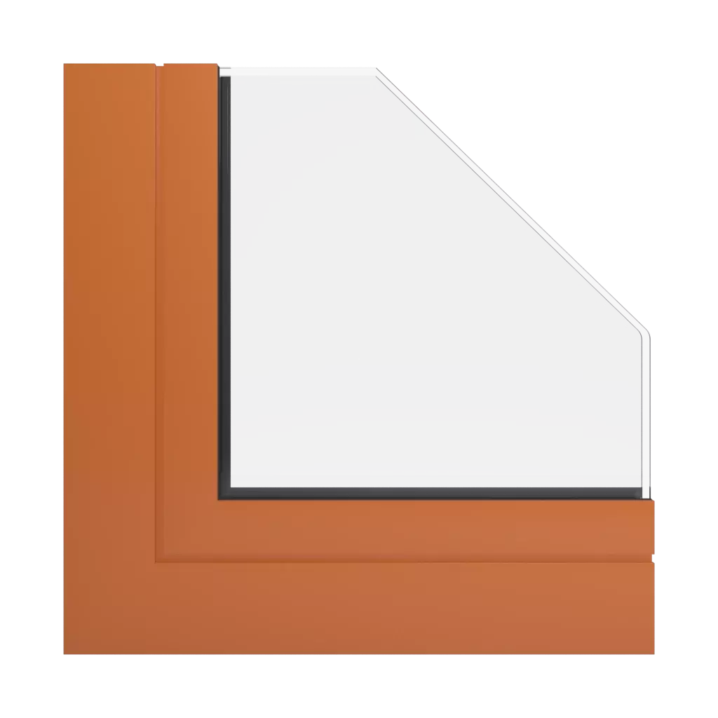 RAL 2010 Signalorange fenster fensterprofile aluprof mb-86si