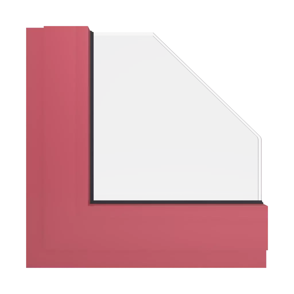 RAL 3017 Rosé fenster fensterfarbe ral-aluminium ral-3017-rose interior