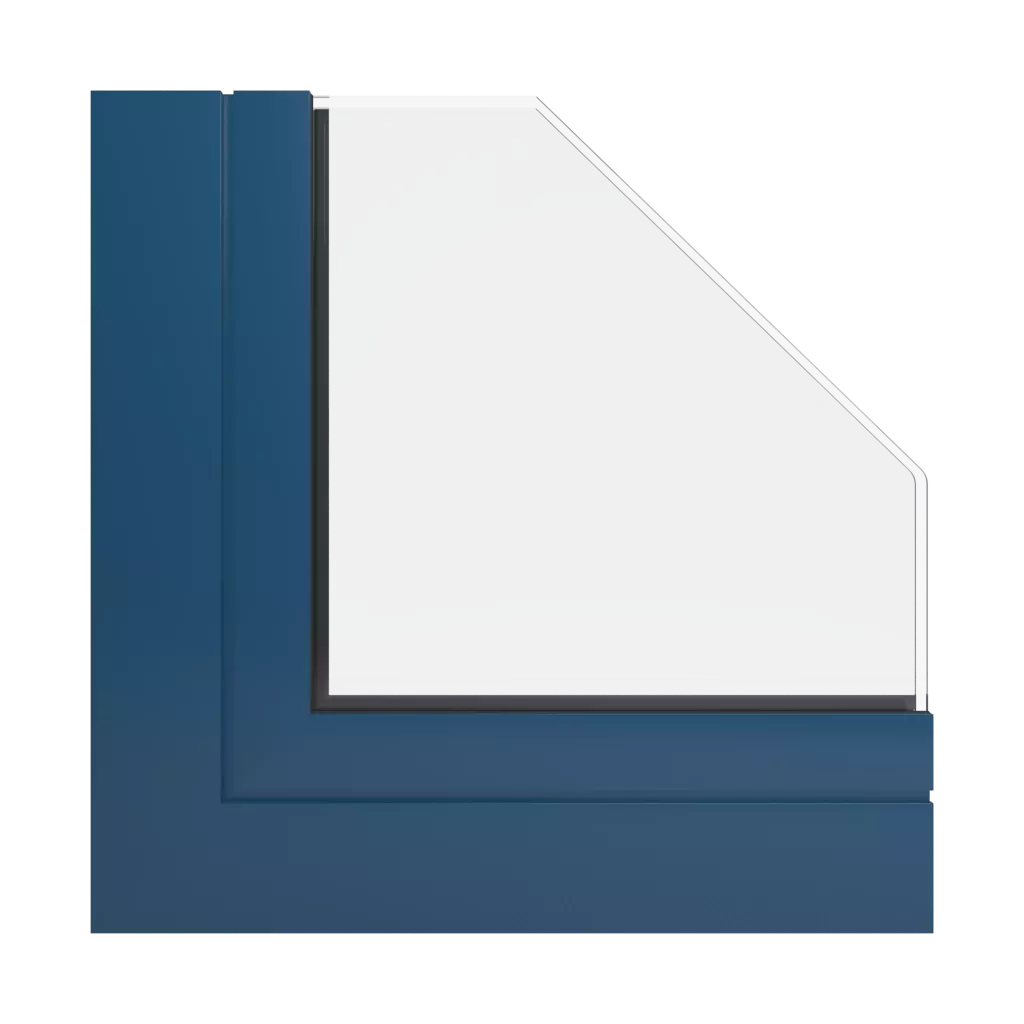 RAL 5001 Grünblau fenster fensterprofile ponzio sl1600tt-hallo