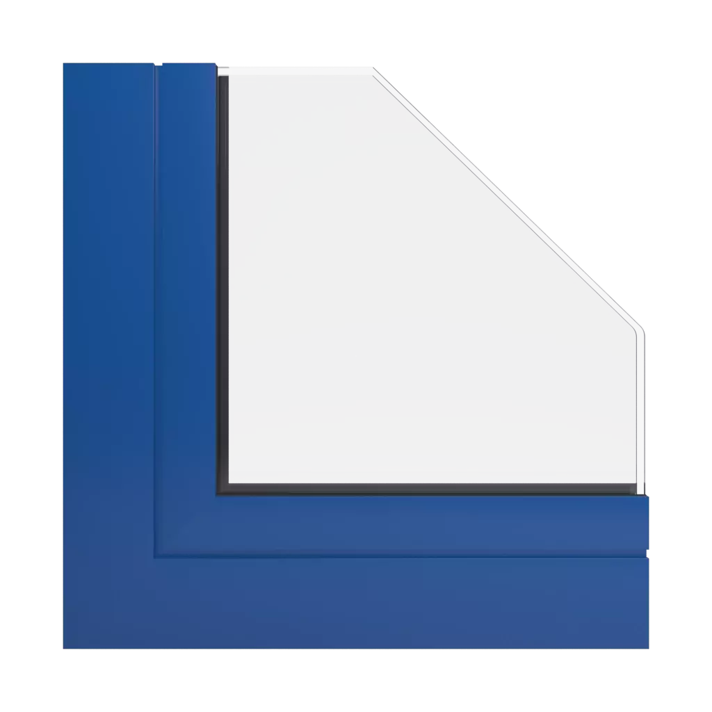 RAL 5005 Signalblau fenster fensterprofile aluprof mb-60e-ei