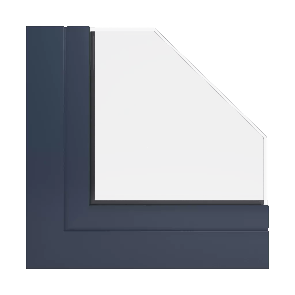 RAL 5008 Graublau fenster fensterprofile ponzio sl1600tt-hallo