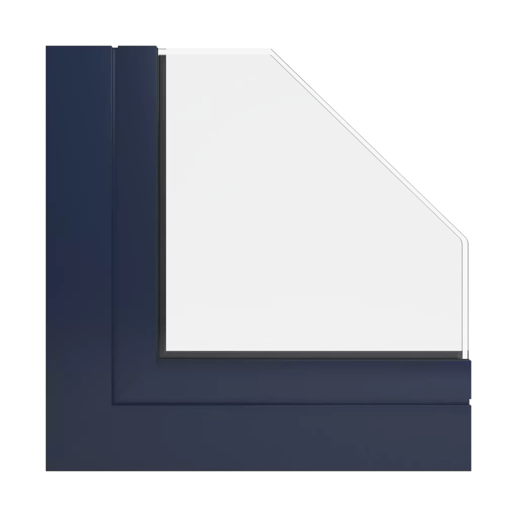 RAL 5011 Stahlblau produkte klappfenster    