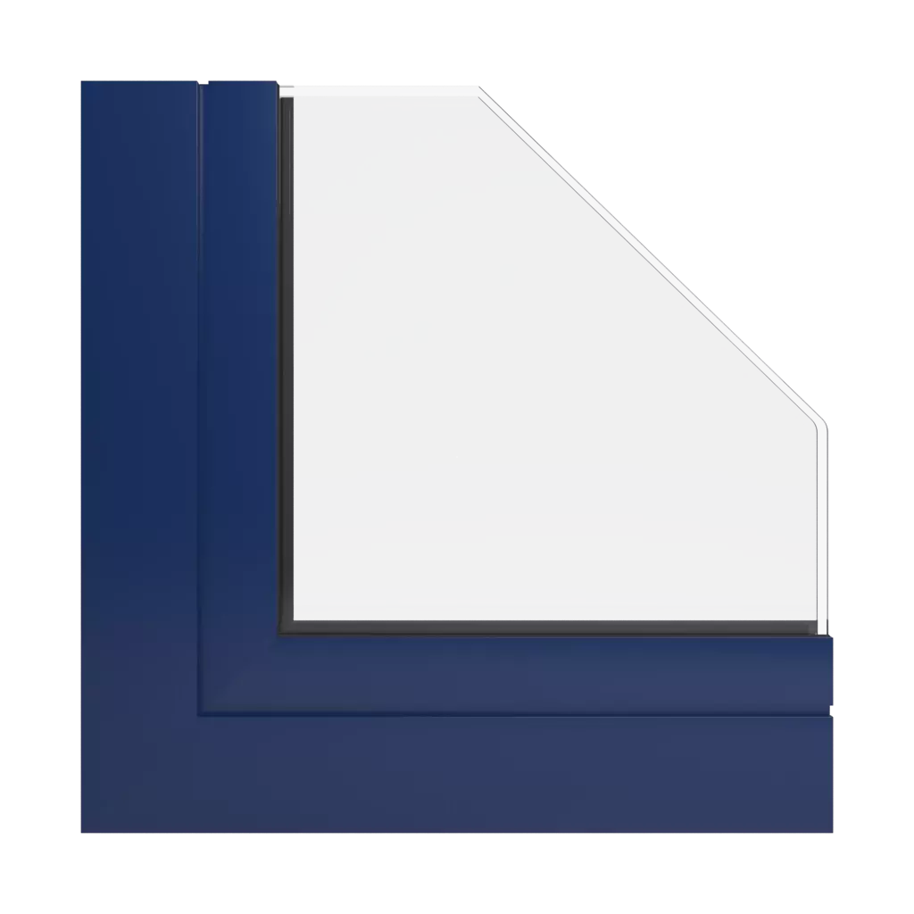 RAL 5026 Perlnachtblau fenster fensterprofile ponzio pe78n-hallo