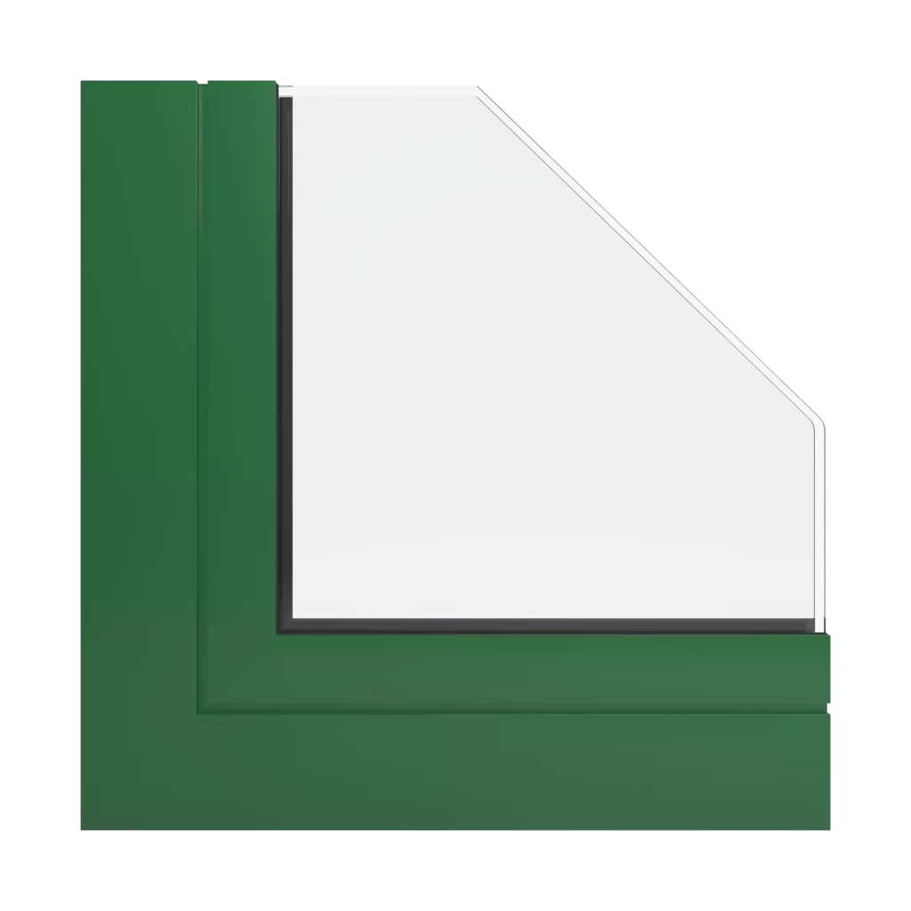 RAL 6002 Laubgrün produkte klappfenster    