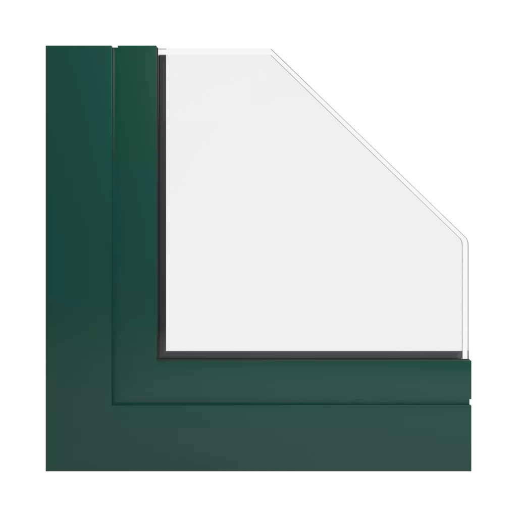 RAL 6005 Moosgrün fenster fensterfarbe ral-aluminium   