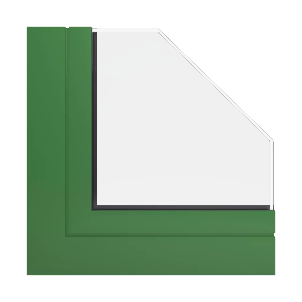 RAL 6010 Grasgrün fenster fensterprofile aluprof mb-60e-ei