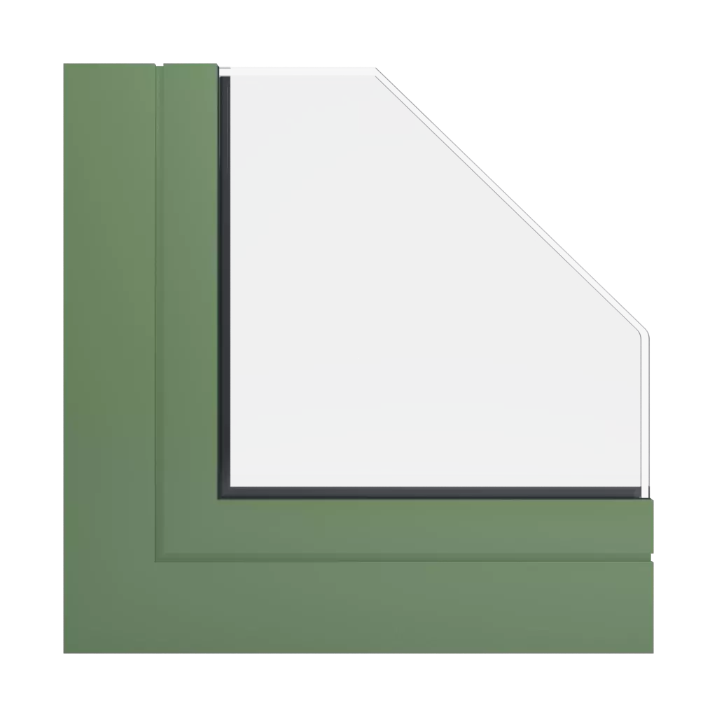 RAL 6011 Resedagrün produkte aluminiumfenster    