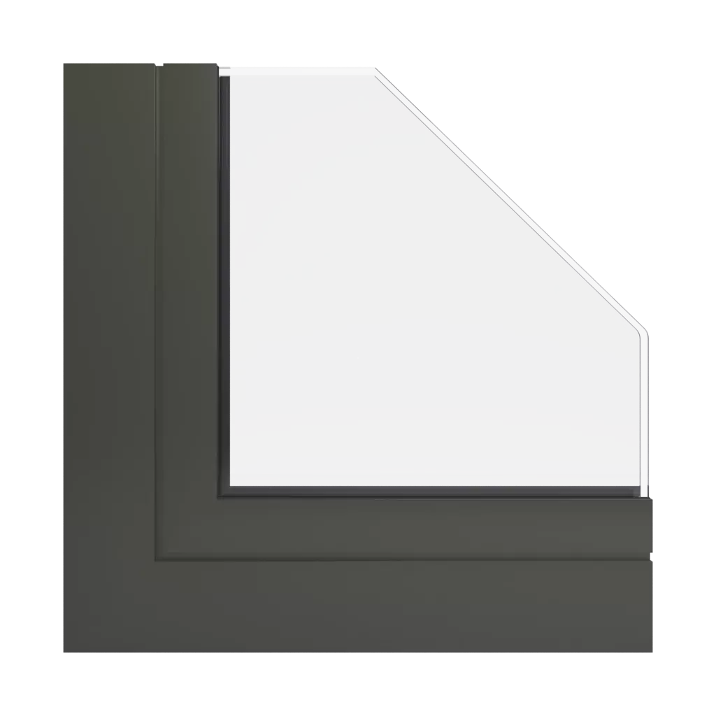 RAL 6014 Gelboliv produkte aluminiumfenster    