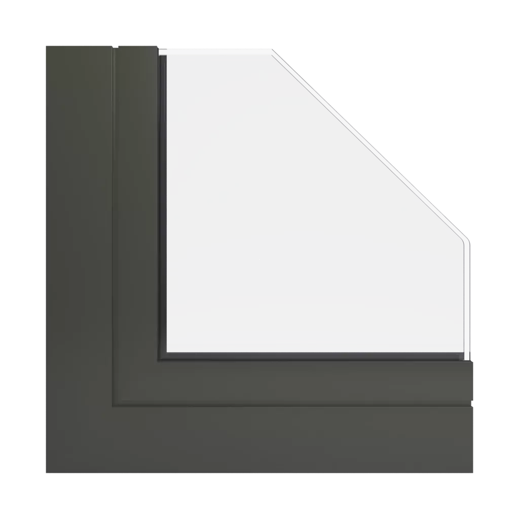 RAL 6014 Gelboliv fenster fensterprofile aliplast imperial-i