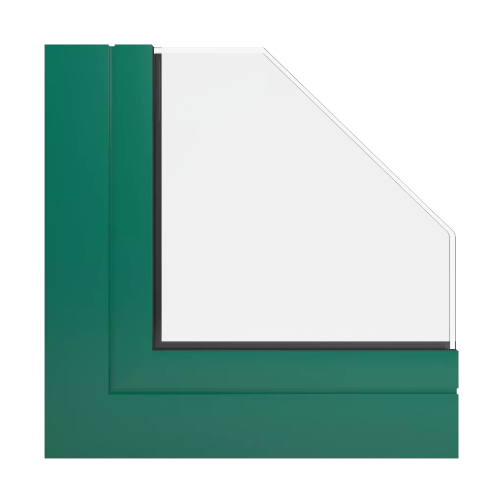 RAL 6016 Türkisgrün fenster fensterfarbe ral-aluminium   