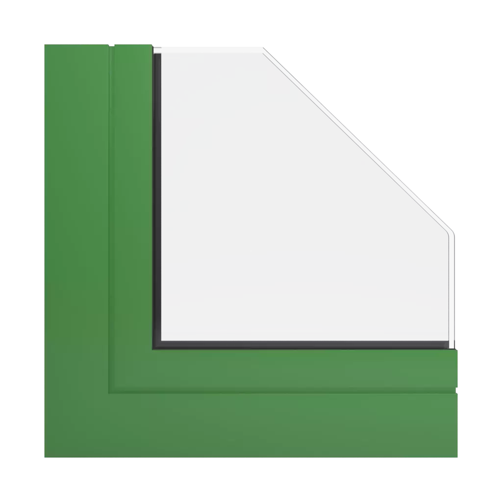 RAL 6017 Maigrün fenster fensterprofile aluprof mb-86si