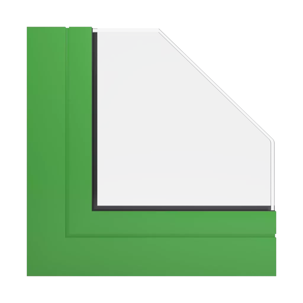 RAL 6018 Gelbgrün produkte klappfenster    