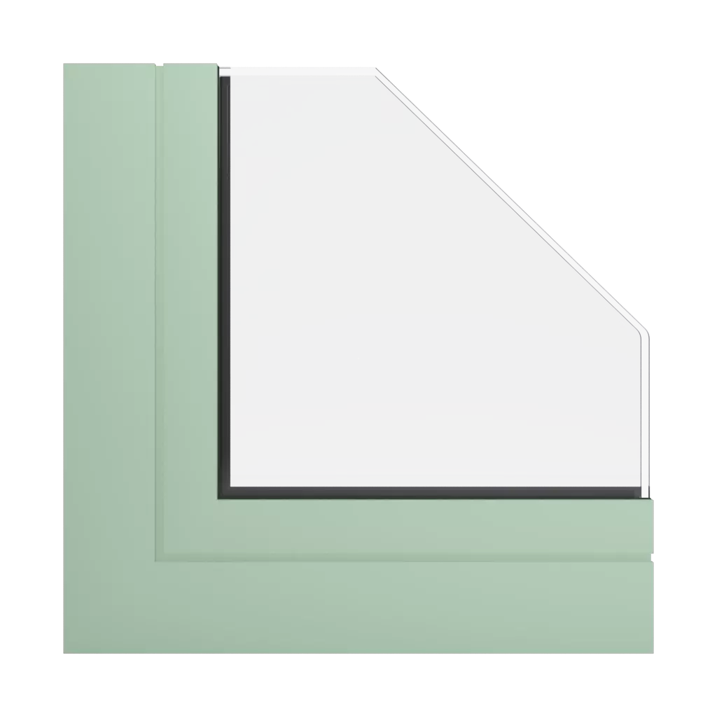 RAL 6019 Weißgrün fenster fensterprofile ponzio sl600ttevo