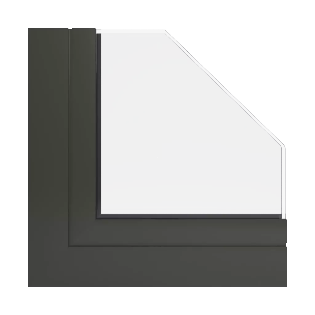 RAL 6022 Braunoliv fenster fensterprofile ponzio sl600ttevo